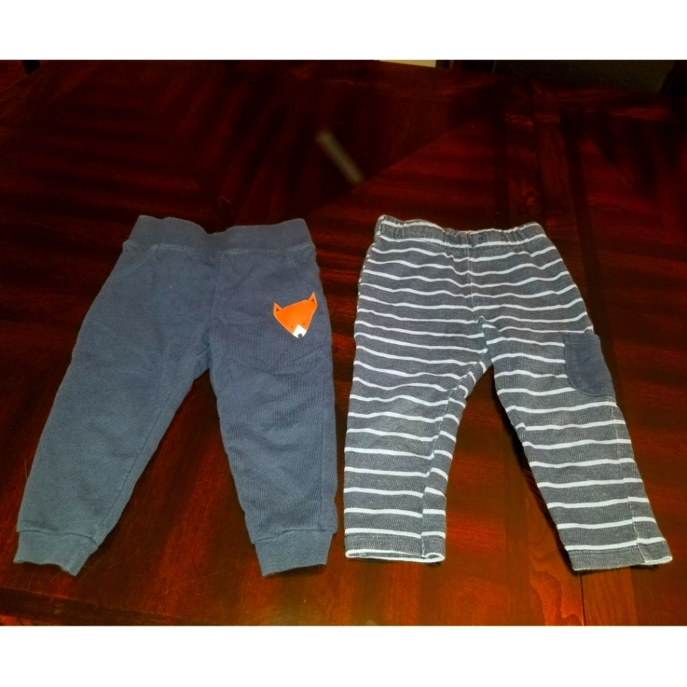 NWOT Set of 2 pairs of Lupilu Baby Boys Pants 6-12 Months